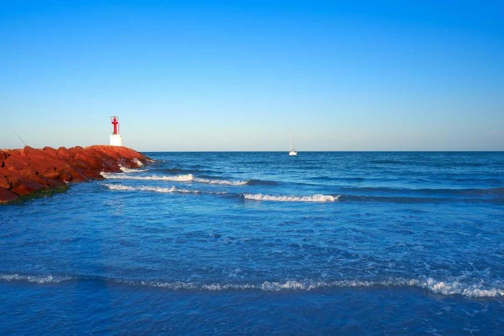 La Llar45 , Relajate Junto Al Mar La Pobla de Farnals Exterior foto