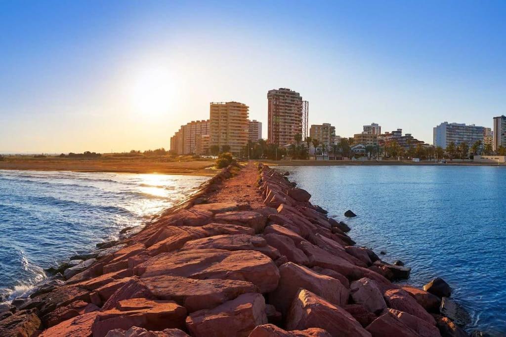 La Llar45 , Relajate Junto Al Mar La Pobla de Farnals Exterior foto